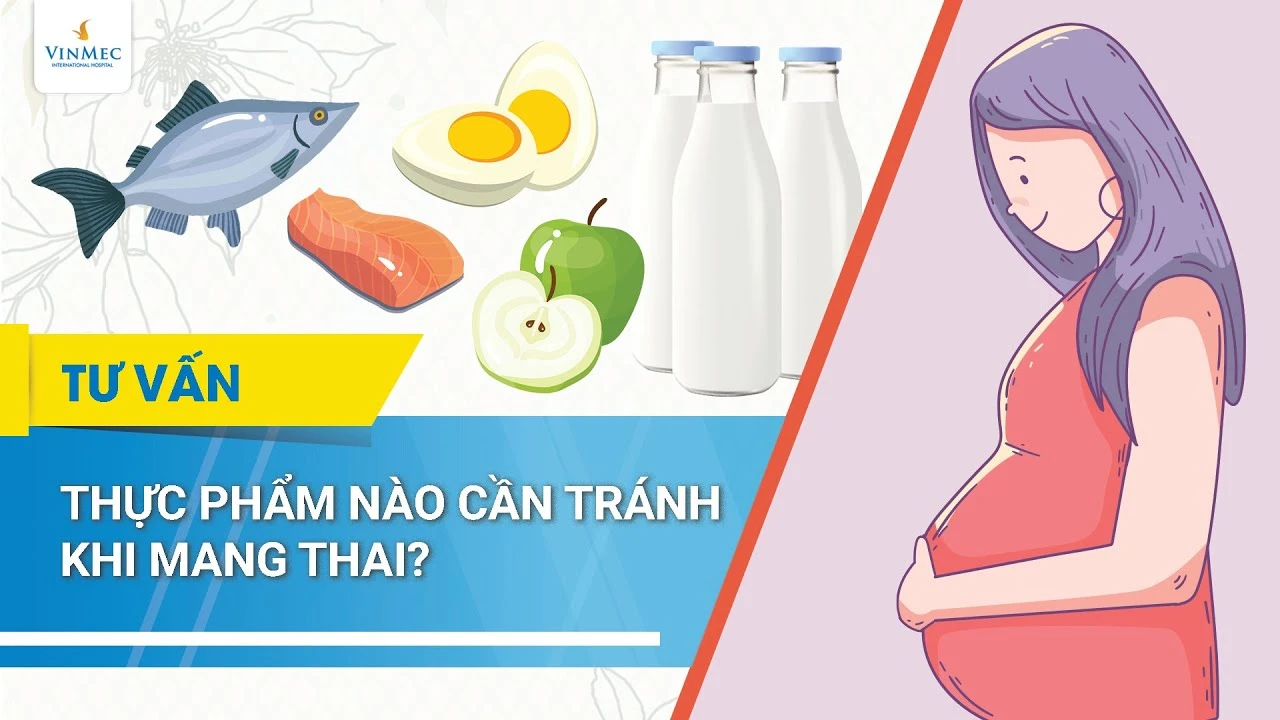 Những thực phẩm nên ăn và tránh khám thai ở tam cá nguyệt thứ nhất