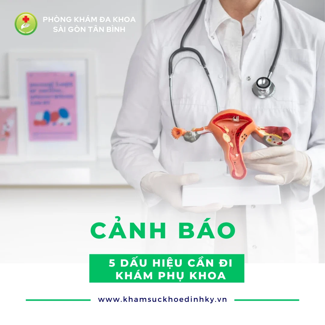 Những dấu hiệu bất thường cần đi khám phụ khoa ngay khoa: