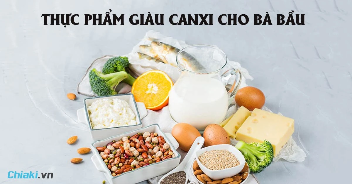 Thực phẩm giàu canxi từ thực vật