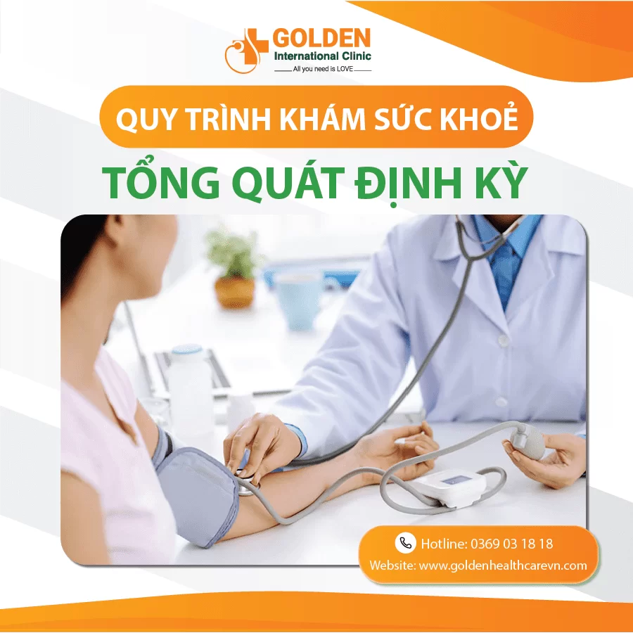 Các dịch vụ khám sức khỏe tổng quát tại phòng sản 4. quy trình