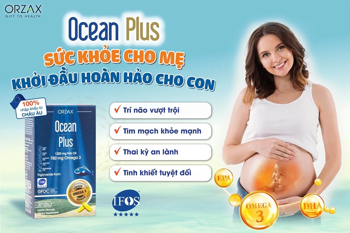 Lượng omega-3 cần thiết cho bà bầu thực phẩm giàu sự phát triển trí não của thai nhi