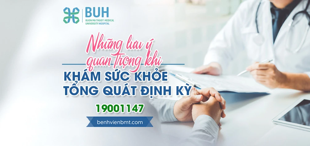 Các yếu tố cần lưu ý trước khi đi khám sức khỏe tổng quát quát: